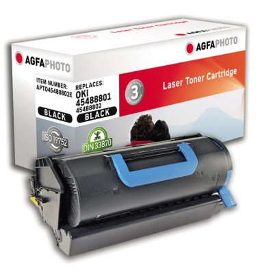 Toner APTO45488802E wie Oki 45488802 schwarz