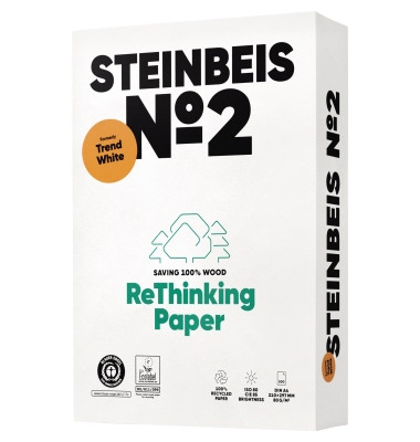 Recyclingpapier No. 2 (ehem.: Trend White) K1501666080A A4 80g weiß 80er Weiße 