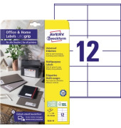 Etiketten Home Office 3424-10, weiß 105x48mm, 