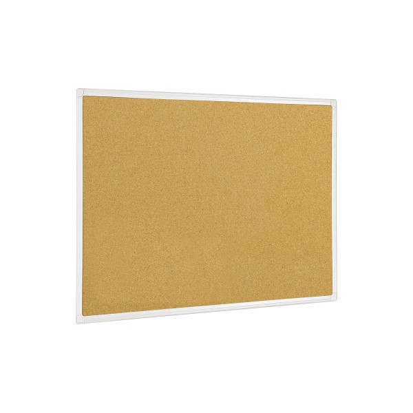 5603750423263 - Maya Pinnwand Nicht magnetisch Wandmontiert Kork 90 (B) x 25 (T) x 60 (H) cm Beige