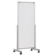 Stativdrehtafel-Whiteboard MAULpro easy2move, 6339484, 75x180cm (HxB), kunststoffbeschichtet, Aluminium