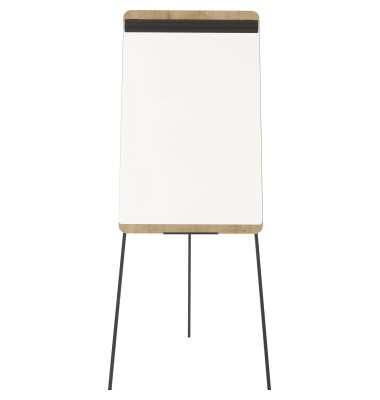 Flipchart FC610H magnethaftend 69x99cm Holzoptik