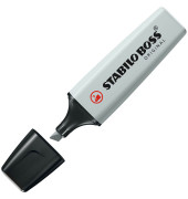 Textmarker BOSS ORIGINAL Pastel, 70/194, seidengrau, 2-5mm Keilspitze