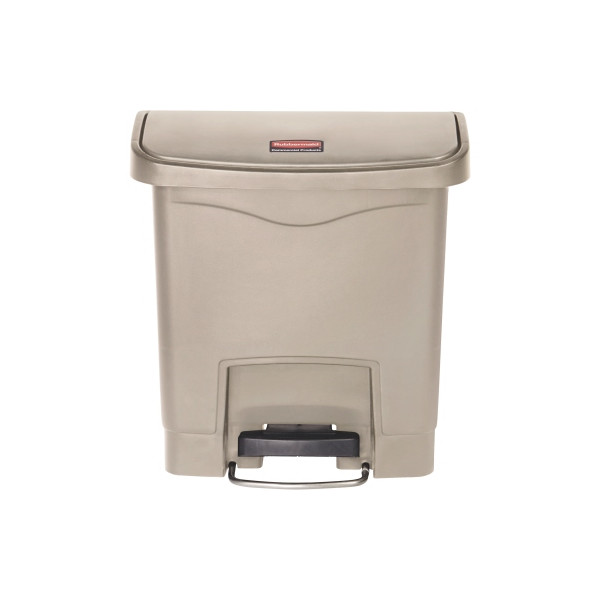 0086876223897 - Tretabfalleimer Slim Jim 1883455 Kunststoff 15l beige 0086876223897 Rubbermaid