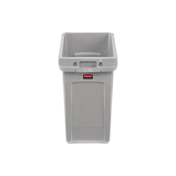 0086876237696 - Untertischbehälter Slim Jim 2026721 87l grau 0086876237696 Rubbermaid