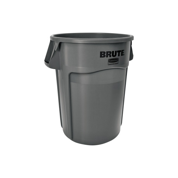 0086876183559 - Abfallbehälter rubbermaid Brute 1665 l rund UV-Blocker L 612 x B 717 x H 796 mm Polyethylen grau