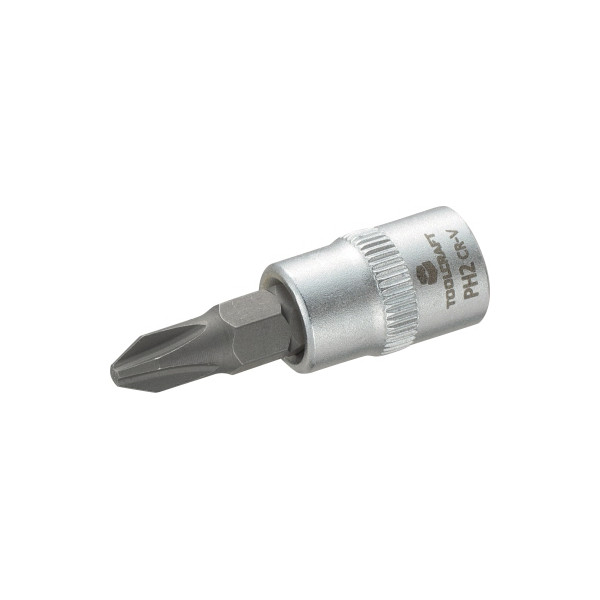 4016138758207 - Kreuzschlitz phillips steckschlüssel-bit-einsatz ph 2 1 4 (63 mm) produktabmessung lä - Toolcraft