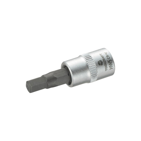 4016138758375 - Toolcraft - innen-sechskant steckschlüssel-bit-einsatz 5MM 1 4 (63 mm) 816070