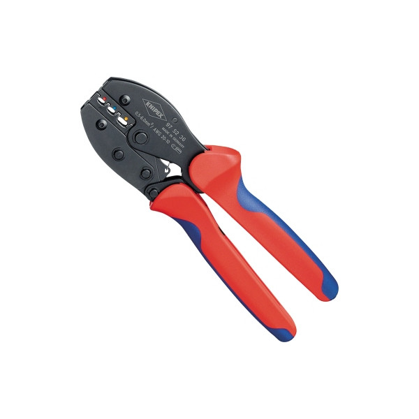 4003773051893 - PreciForce® 97 52 36 Crimpzange 1 Stück Isolierte Kabelschuhe + Steckverbinder Stoßverbinder - Knipex