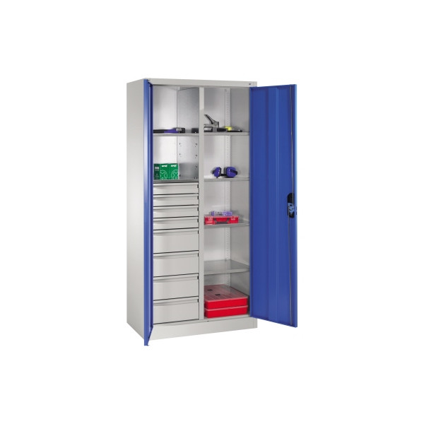 4025314177893 - Werkzeugschrank 8921305S10043 6Bd 8Sch 1950x930x500mm lgr lbl 4025314177893 C+P-Möbel