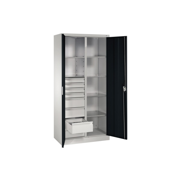 4059096048171 - Werkzeugschrank 8921305S10140 6Bd 8Sch 1950x930x500mm lgr sgr 4059096048171 C+P-Möbel