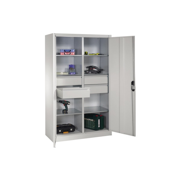 4025314100235 - Werkzeugschrank 89313042S10035 6Bd 4Sch 1950x1200x500mm lgr lgr 4025314100235 C+P-Möbel