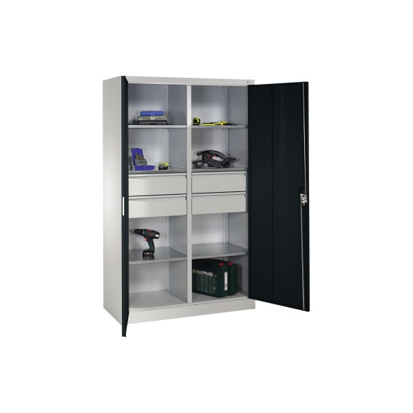 4059096049970 - Werkzeugschrank 89313042S10125 6Bd 4Sch 1950x1200x500mm lgr sgr 4059096049970 C+P-Möbel