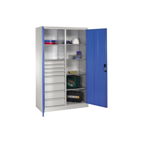 4025314102659 - Werkzeugschrank 8931305S10053 6Bd 6Sch 1950x1200x500mm lgr lbl 4025314102659 C+P-Möbel