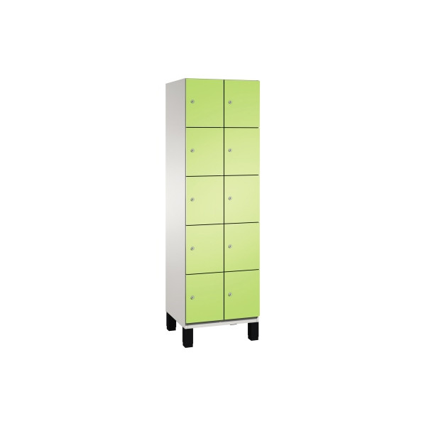 4059369446529 - Fächerschrank 4510420S10021 Füße 10Fächer B600mm lgr vgn