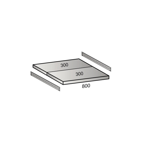 4260035211468 - Fachboden für Industriesteckregal Bodenbreite 800 mm Tiefe 600 mm