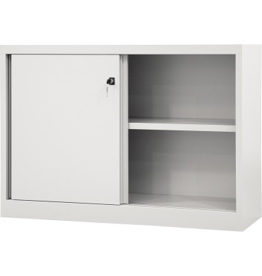 Schiebetürenschrank ECO SD12081S645 1Boden lichtgrau