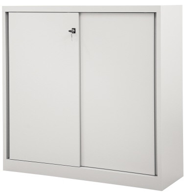 Schiebetürenschrank ECO SD12112S645 2Böden lichtgrau