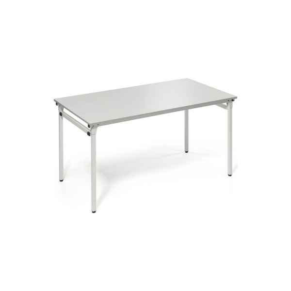 4003969056640 - Klapptisch 810011080 72cm (H) 140x70cm (BxT) rechteckig lichtgrau   lichtgrau 4003969056640 Soennecken