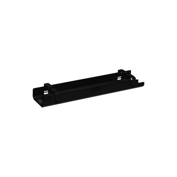 4003969062702 - Kabelkanal horizontal beidseitig abklappbar für Tische B1200mm sw 4003969062702 Soennecken