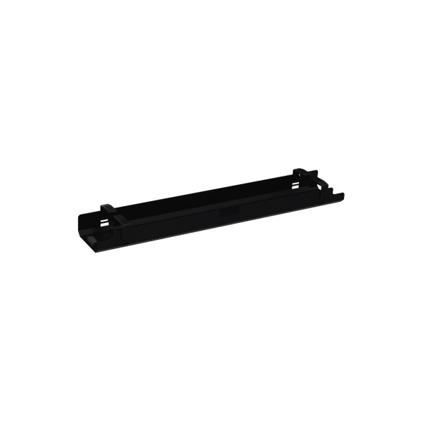 4003969062849 - Kabelkanal horizontal beidseitig abklappbar für Tische B1400mm sw 4003969062849 Soennecken