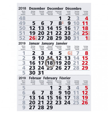 Kalendereinlage 5227EK, für Edelstahltischkalender, 9,5x13,8cm, 2025/2026