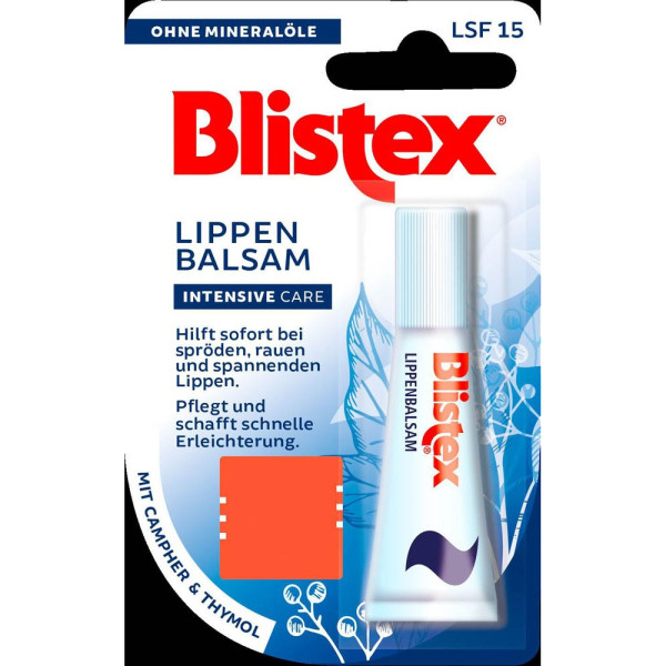 4008455036717 - Blistex Lippenbalsam Lippenpflege mit wertvollem Campher und Thymol 6 ml - Tube