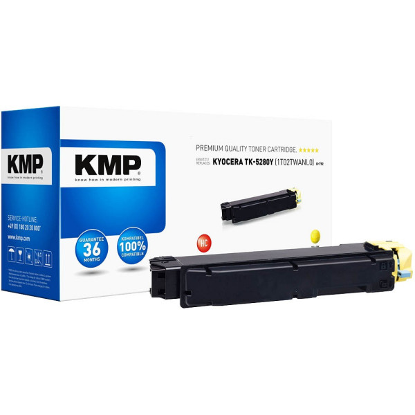 4011324372830 - 2923 Printtechnik AG Toner Kyocera TK-5280 TK5280 yellow 11000 S K-T92 rema extern retail 29233009 4011324372830