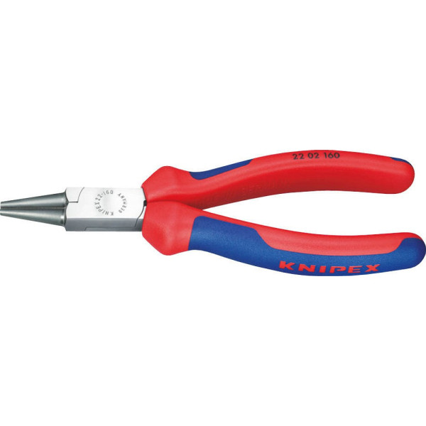 4003773023173 - 22 02 160 Werkstatt Rundzange Gerade 160 mm - Knipex