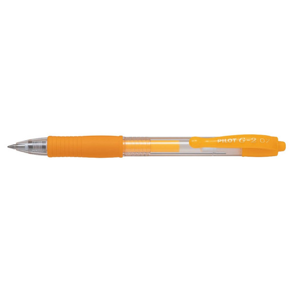 4902505586446 - PILOT G2 Gelschreiber neonapricot 04 mm Schreibfarbe orange 1 St