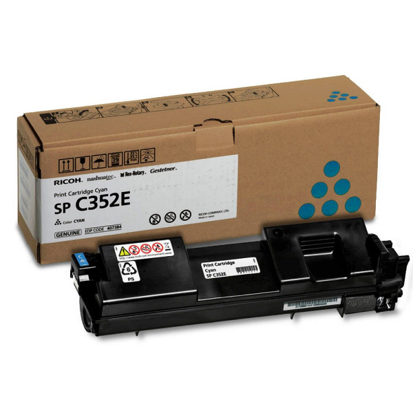 4961311884283 - Original Type SP C352E Toner cyan für 9000 Seiten (407384) für SP C352DN