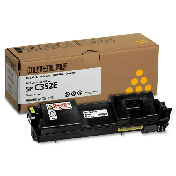 4961311884306 - Original Type SP C352E Toner gelb für 9000 Seiten (407386) für SP C352DN