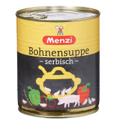 Bohnensuppe, serbisch Dosensuppe