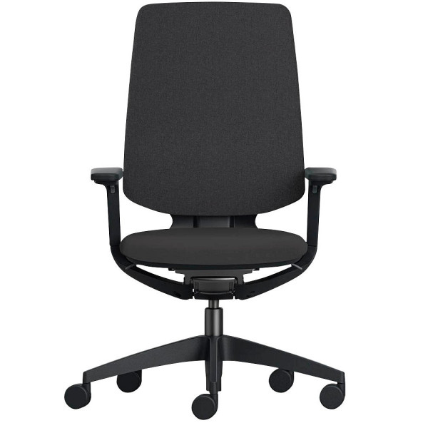 4049694002354 - Bürostuhl seflex ef-102 001 Stoff schwarz Gestell schwarz