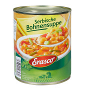 Serbische Bohnen Dosensuppe