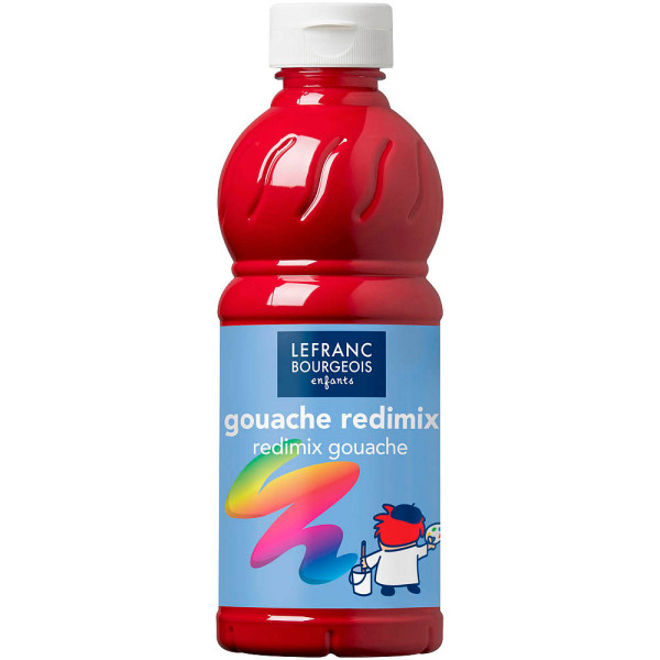 3013641880068 - Gouache Liquide Redimix Temperafarbe rot 3013641880068 500 Milliliter