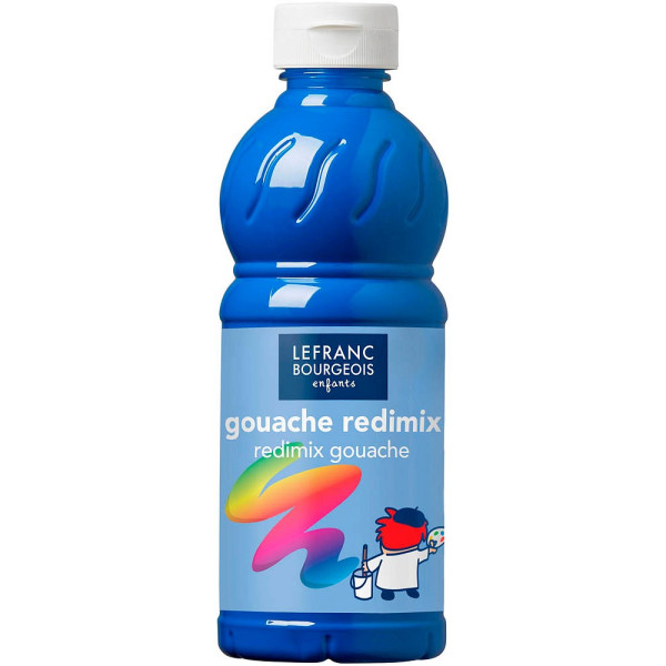 3013641880105 - Gouache Liquide Redimix Temperafarbe blau 3013641880105 500 Milliliter