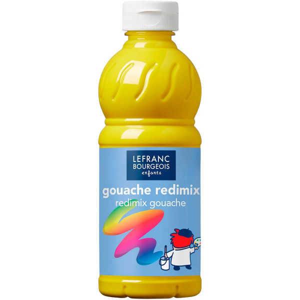 3013641880013 - Gouache Liquide Redimix Temperafarbe gelb 3013641880013 500 Milliliter