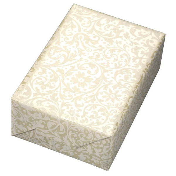 4051291054780 - Geschenkpapier GeschenkpapBrokat 50cmx50m 50 m beige gold