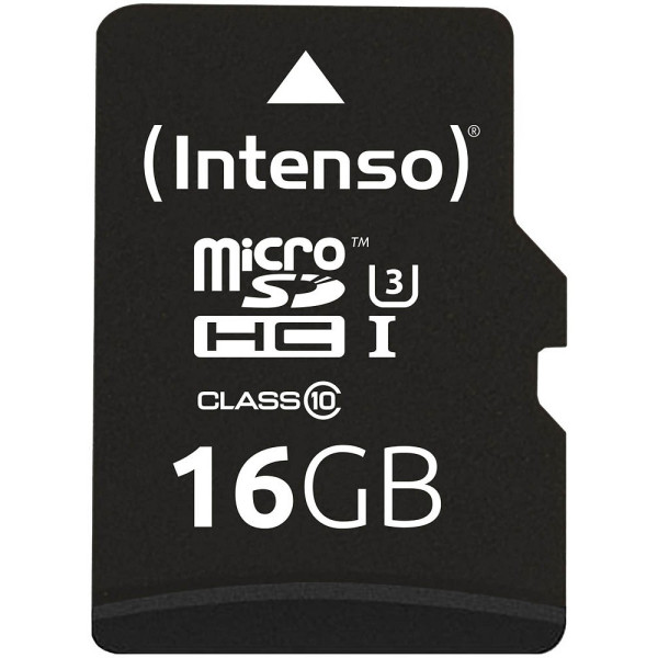 4034303022304 - Speicherkarte Professional 3433470 Micro-SDHC mit SD-Adapter Class 10 bis 90 MB s 16 GB 4034303022304 INTENSO