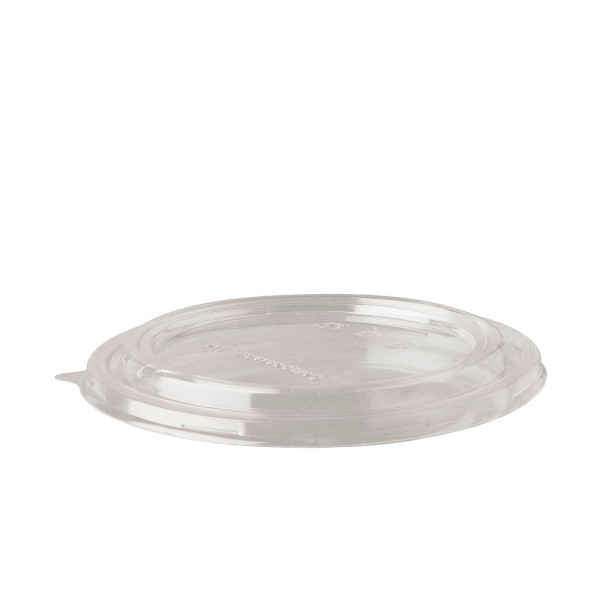 4002911879153 - Deckel pure Ø 150 mm für Salatschalen (500 1000 ml) 50 Stk biologisch abbaubar nachwachsende Rohstoffe PLA transparent