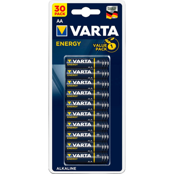 4008496978199 - AKTION 40 VARTA Batterien ENERGY Mignon AA 15 V + GRATIS kinder Schokoriegel 36 St