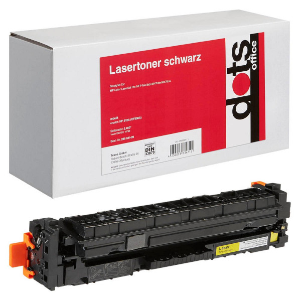 4250073734715 - Toner 25280000-DOTS kompatibel zu HP 312A schwarz