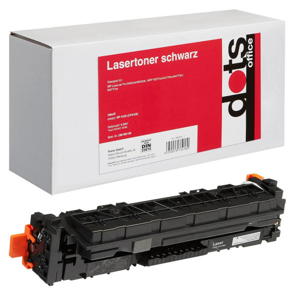 4250073734760 - Toner 25383000-DOTS kompatibel zu HP 410X schwarz