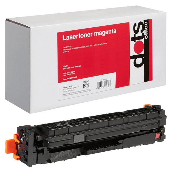 4250073734784 - Toner 25383006-DOTS kompatibel zu HP 410X magenta