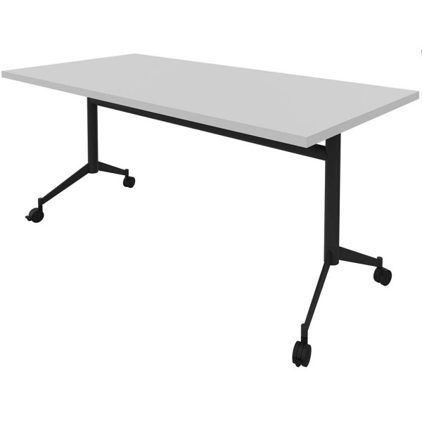 8058265539621 - Mehrzwecktisch Pop-up grau dunkelgrau rechteckig T-Fuß-Gestell grau 1600 x 800 x 740 cm