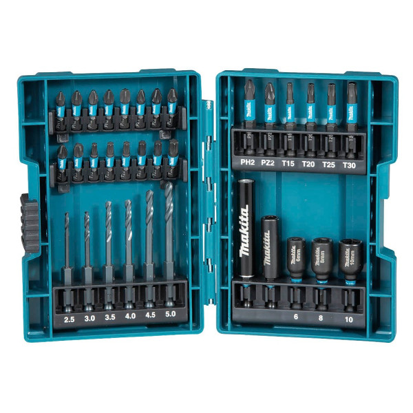 0088381540025 - B-66896 Bohrer- und Bit-Set 33-teilig 0088381540025 Makita