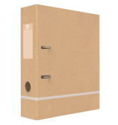 Ordner Touareg 400141471, A4 80mm breit Karton vollfarbig beige