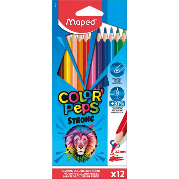 3154148627128 - COLORPEPS STRONG Buntstifte farbsortiert 3154148627128 862712 12 Stück