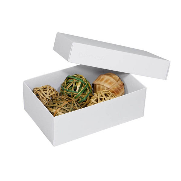 4056124035578 - Geschenkboxen Buntbox Geschenkbox M ws 3St 11 l - 170 x 110 x 60 cm weiß